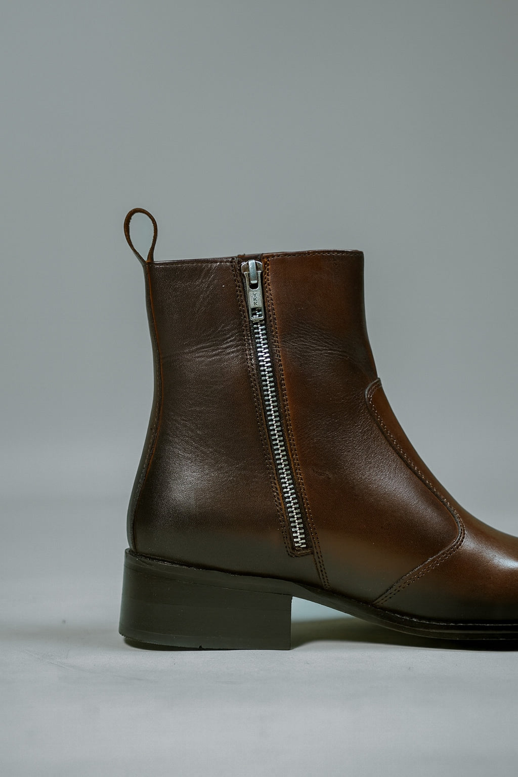 Scarface CHEALSEA Square toe (ITALIAN leather BOOTS)