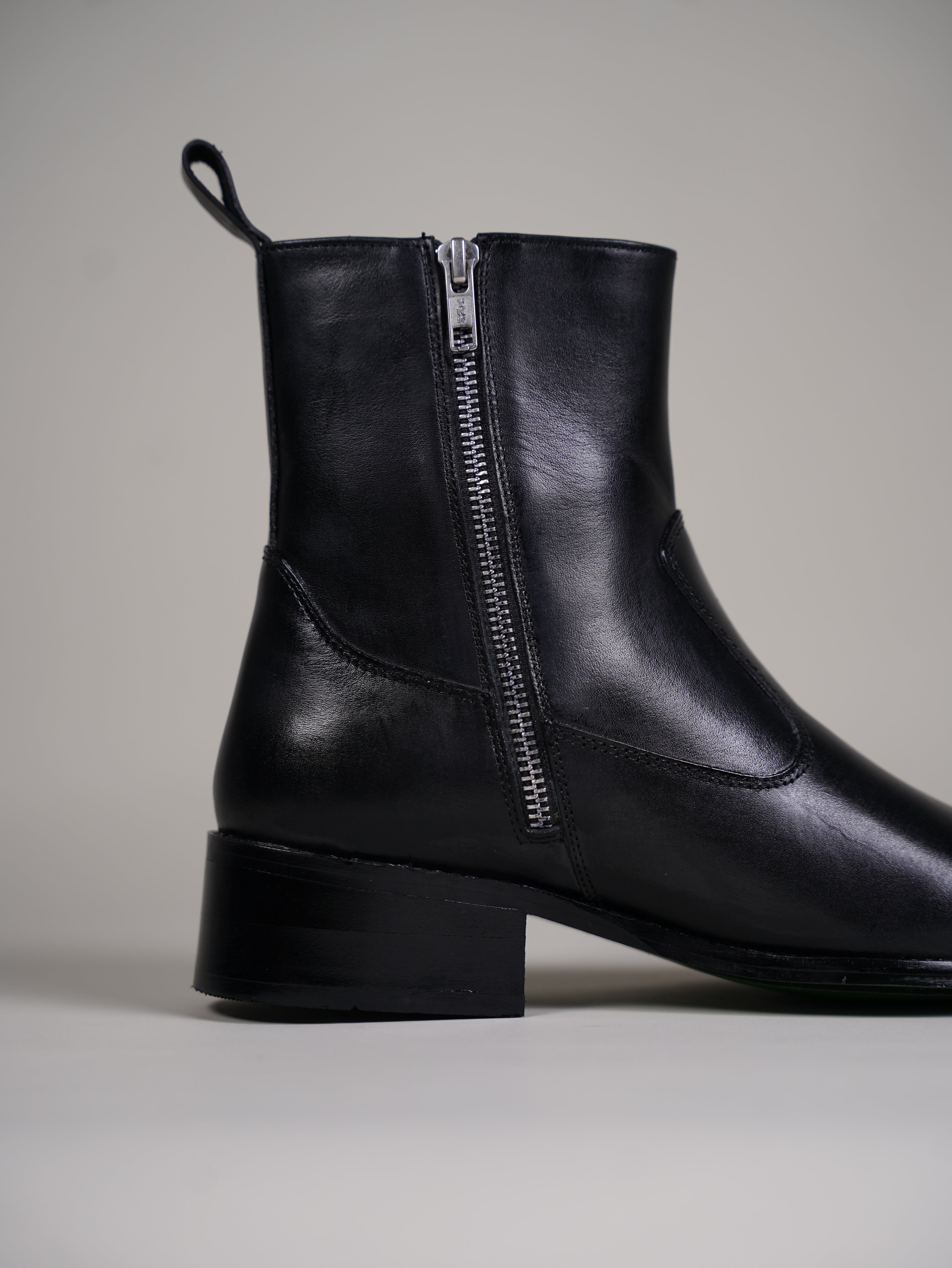 Scarface CHEALSEA Square toe (ITALIAN leather BOOTS)