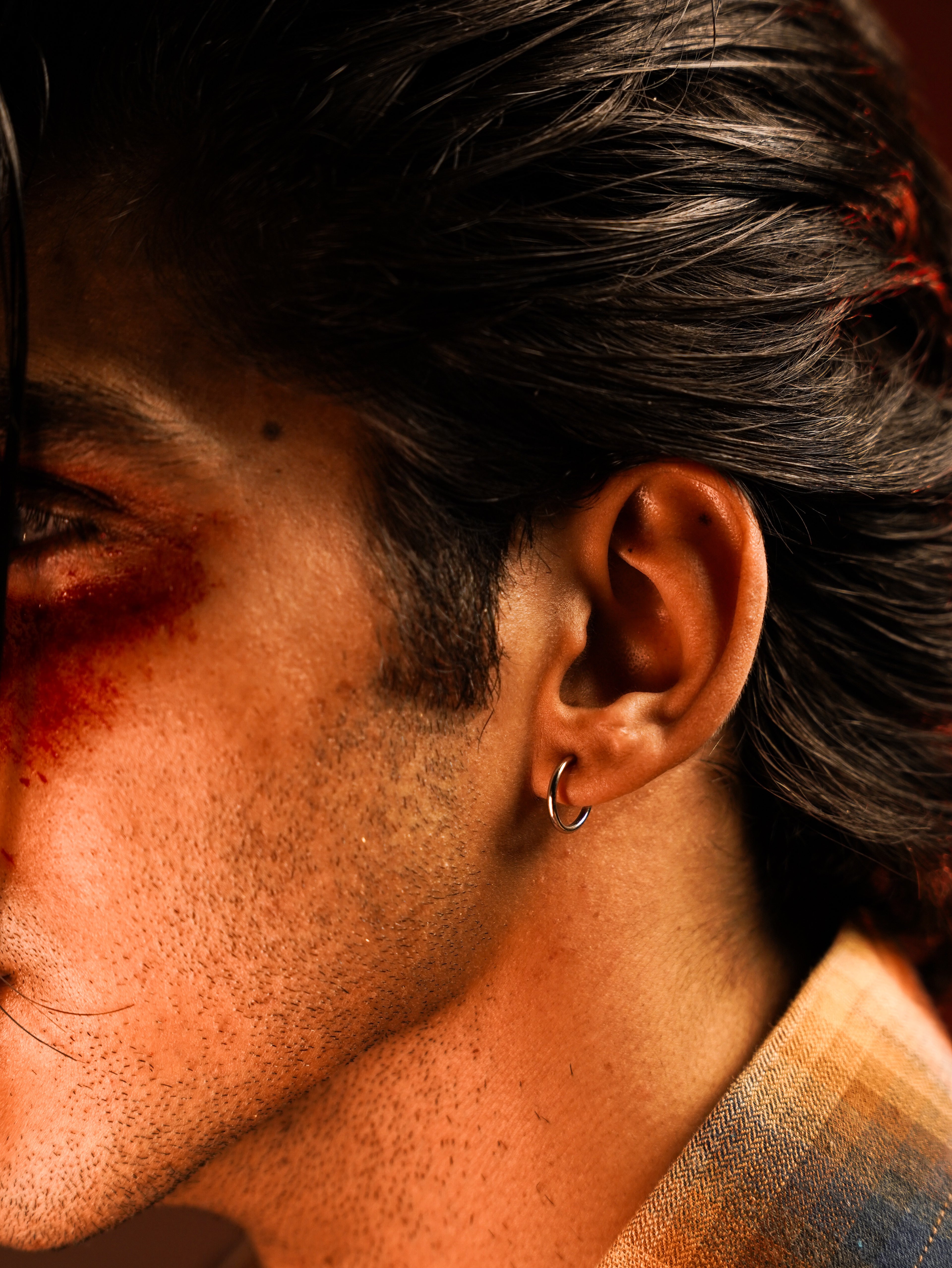 Non-PEIRCED EARRING FOR MEN