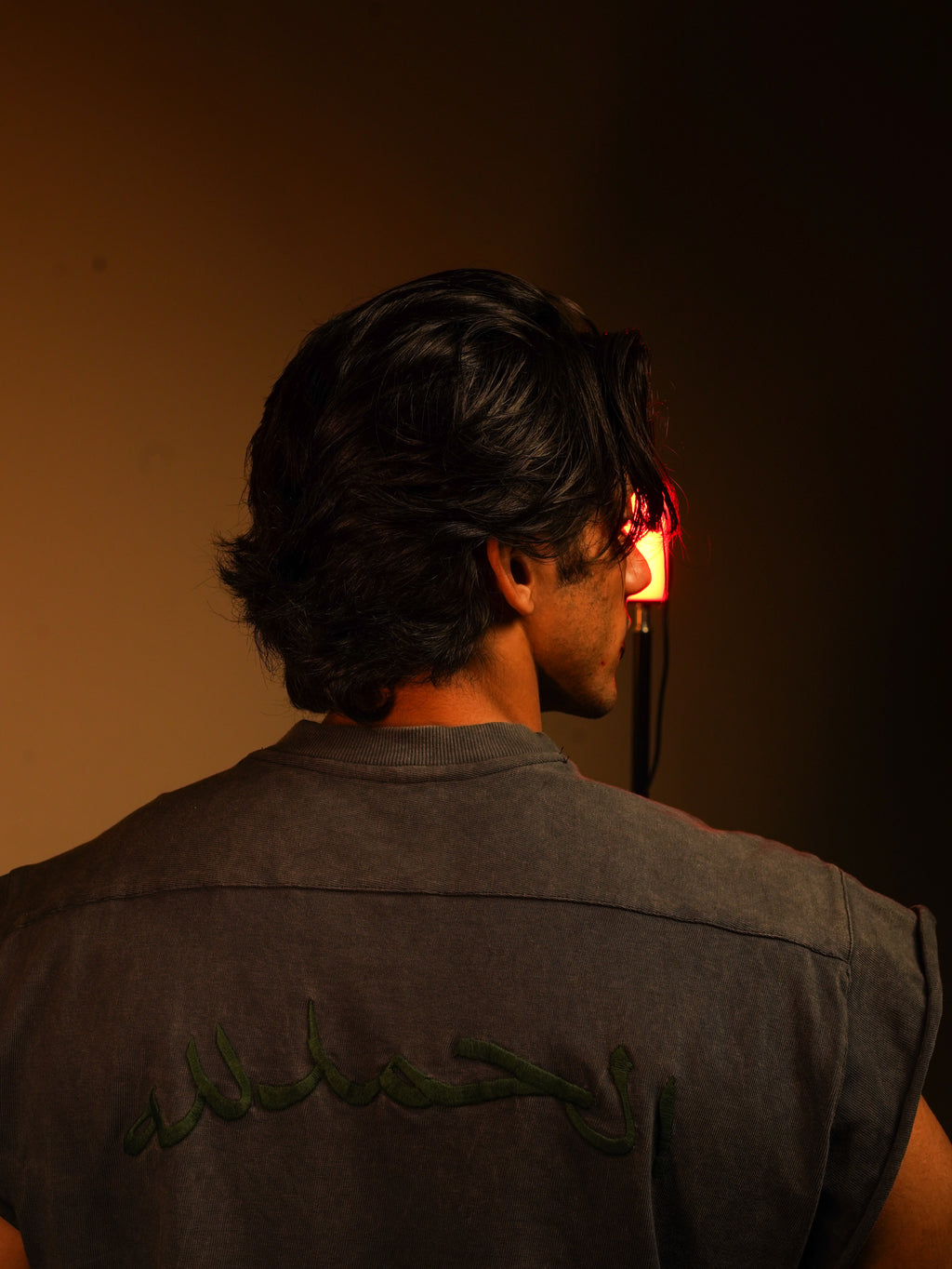 ALHAMDULILLAH EMBROIDERED Sleeveless oversize boxy fit T SHIRT