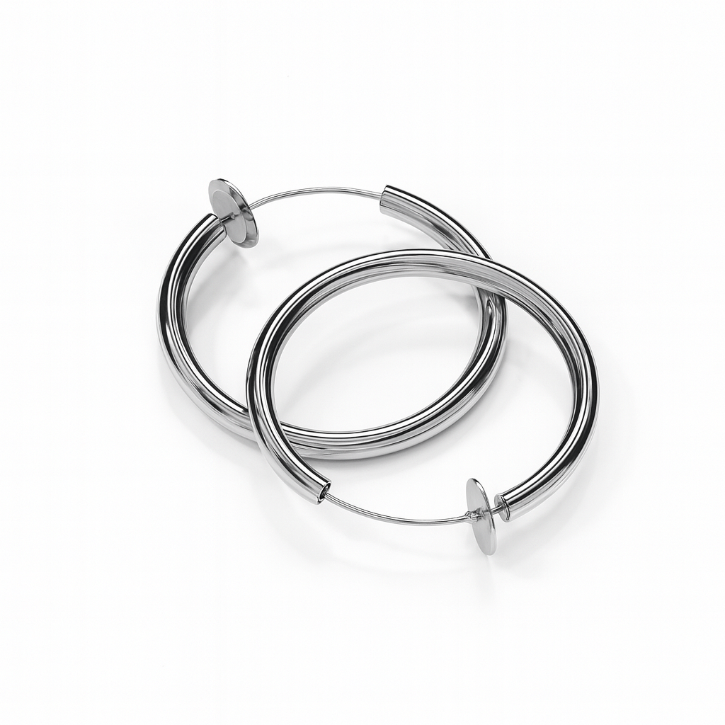 Non-PEIRCED EARRING FOR MEN