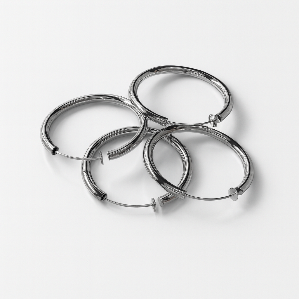 Non-PEIRCED EARRING FOR MEN