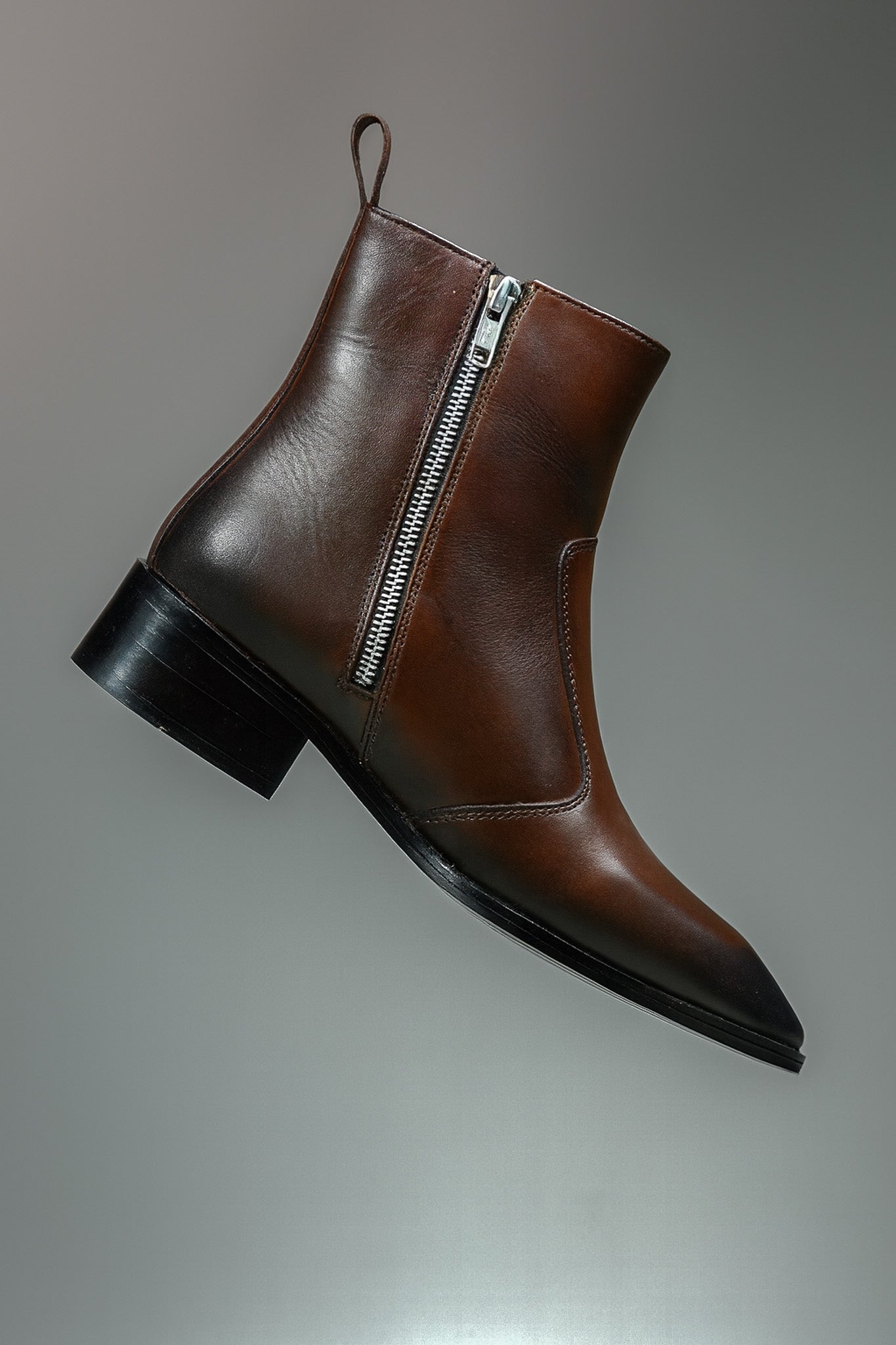 Scarface CHEALSEA Square toe (ITALIAN leather BOOTS)