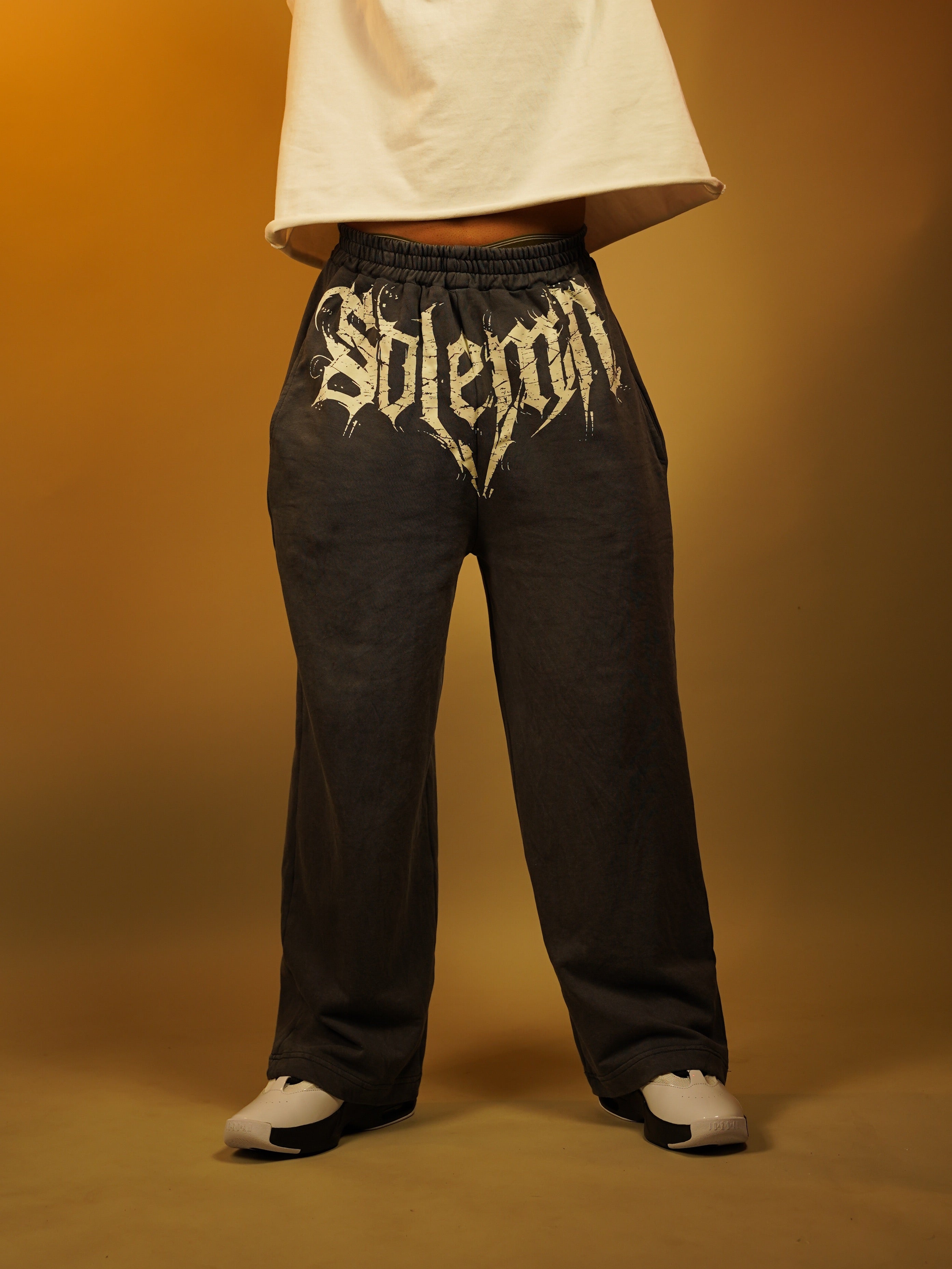 ACID ROSE LOOSE FIT PRINTED UNISEX JOGGERS