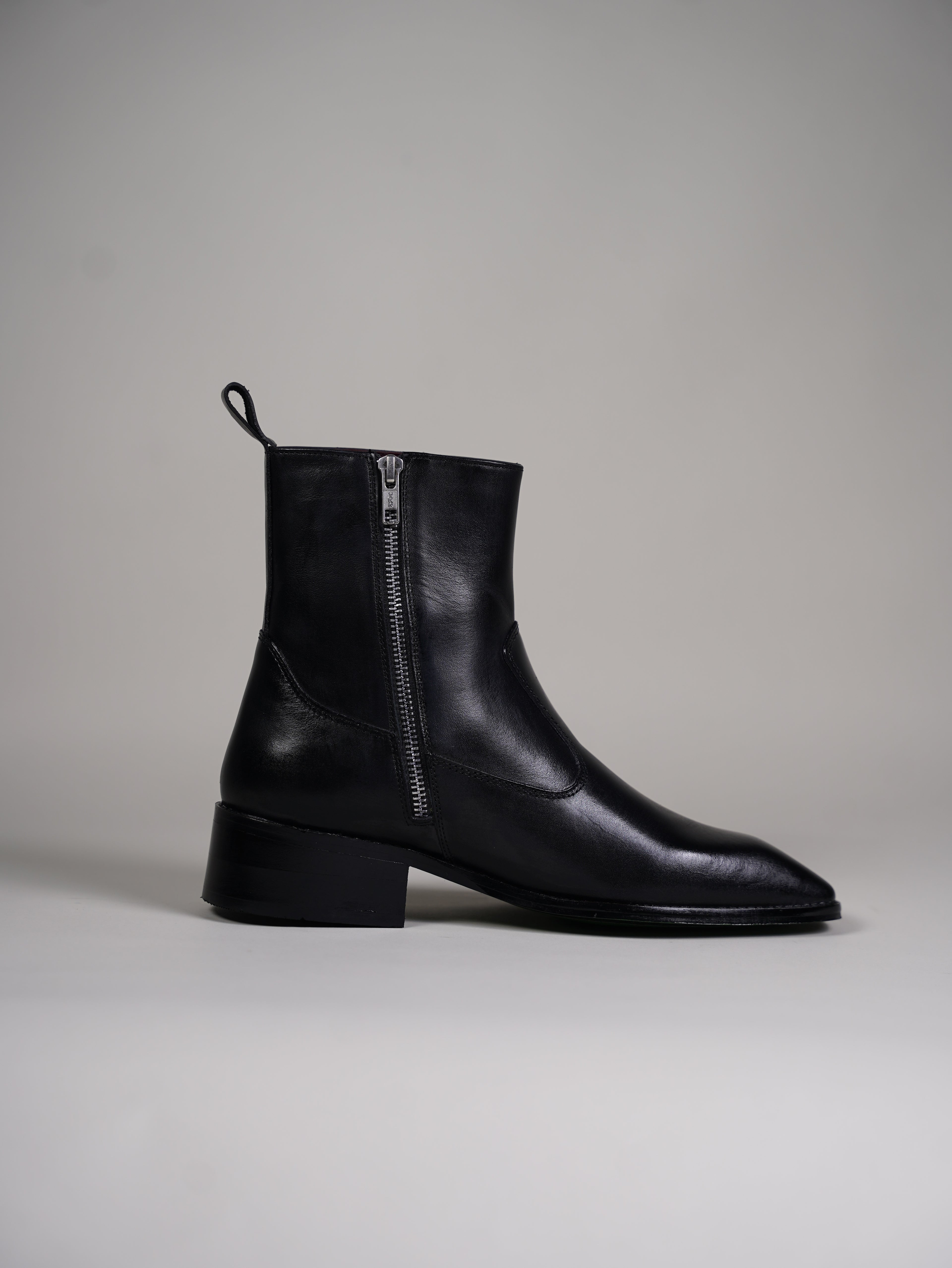 Scarface CHEALSEA Square toe (ITALIAN leather BOOTS)