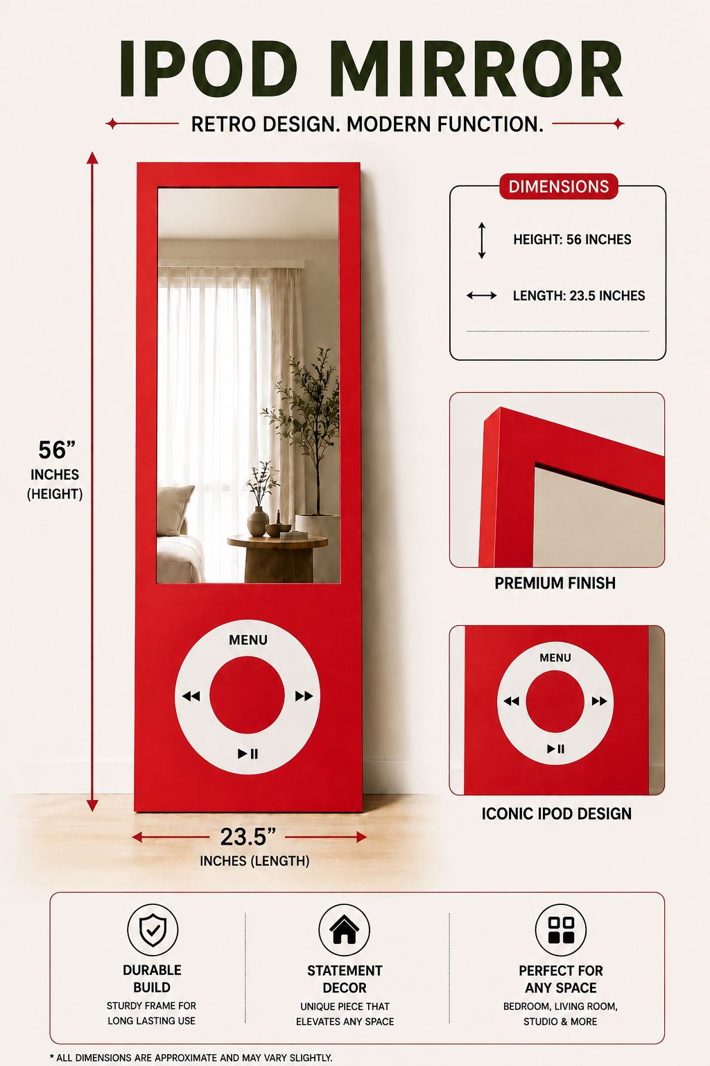 Trending large iPod Mirror